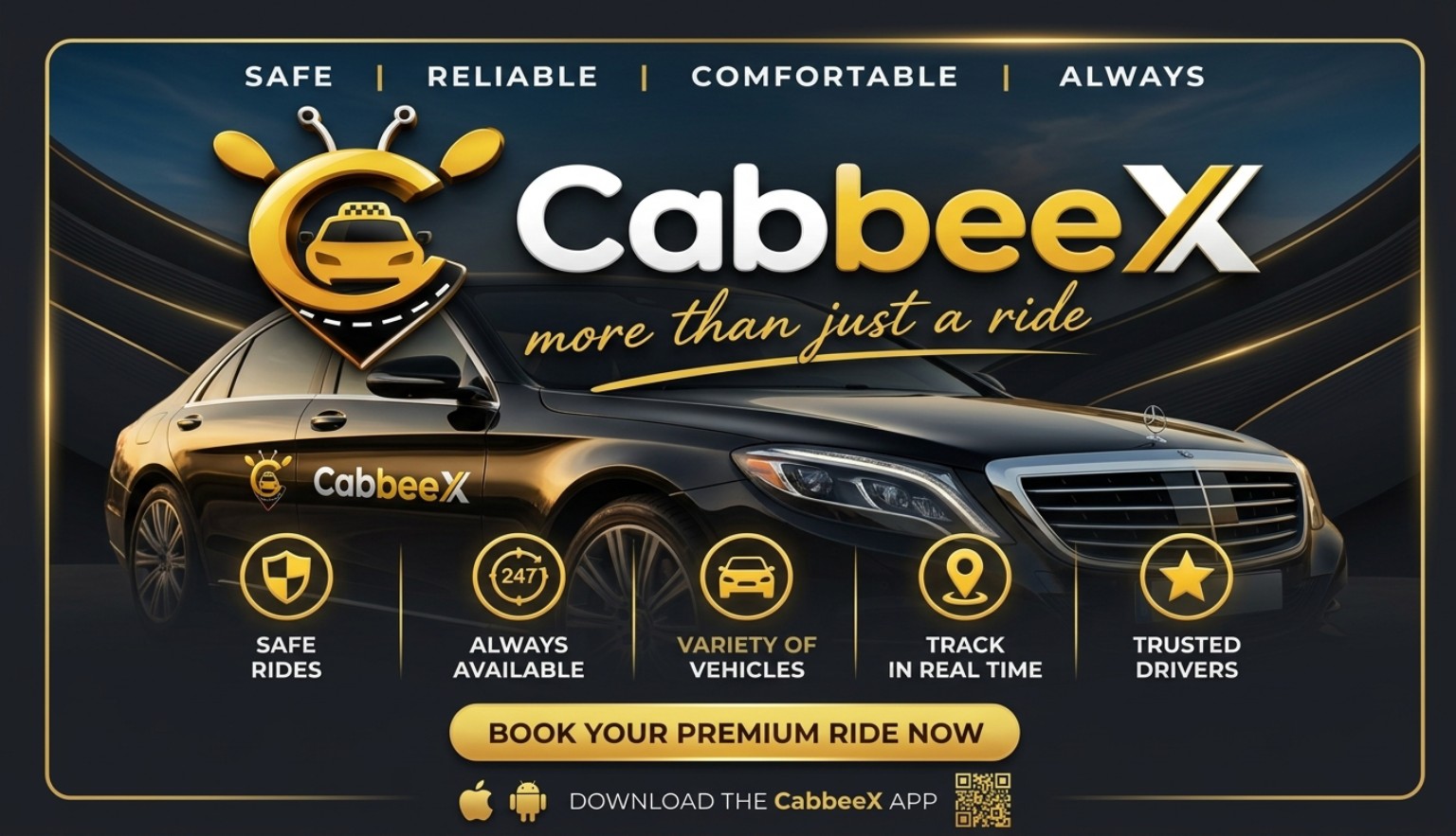 CabbeeX premium transportation vehicle